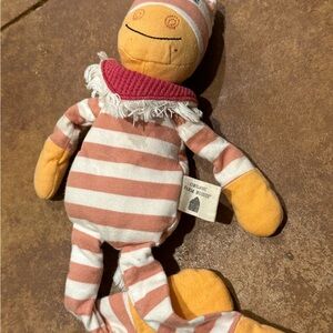 Organic cotton baby plush